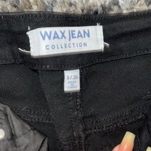 Wax Jeans Collection Black 3/26 Super Stretchy Fits A size 7 High waisted comfy